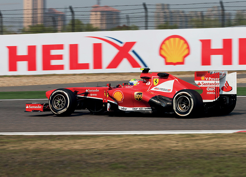 Ferrari et Shell Helix Ultra: un partenariat gagnant!