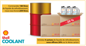 shell coolant offre